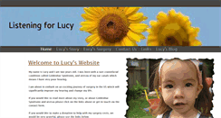 Desktop Screenshot of listeningforlucy.weebly.com
