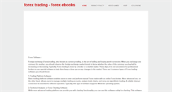 Desktop Screenshot of online-forextrading.weebly.com