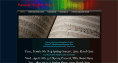 Desktop Screenshot of phtigersmusic.weebly.com