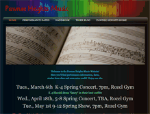 Tablet Screenshot of phtigersmusic.weebly.com