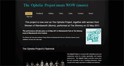 Desktop Screenshot of opheliaflashmob.weebly.com