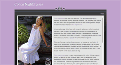 Desktop Screenshot of cotton-nightdresses.weebly.com
