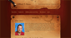 Desktop Screenshot of gilbertgann.weebly.com