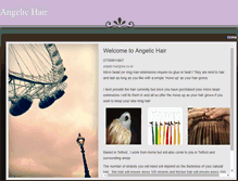 Tablet Screenshot of angelic-hair.weebly.com