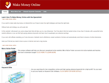 Tablet Screenshot of earnmakemoneyonline.weebly.com