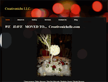 Tablet Screenshot of creativenichellc.weebly.com