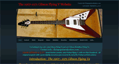 Desktop Screenshot of 1967-flyingv.weebly.com