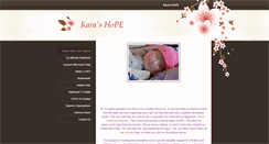 Desktop Screenshot of karashope.weebly.com