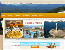 Tablet Screenshot of maroc-varietes.weebly.com