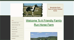 Desktop Screenshot of brooksidepaintfarm.weebly.com