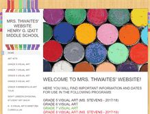 Tablet Screenshot of mthwaites.weebly.com