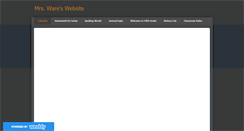 Desktop Screenshot of lynetteware.weebly.com