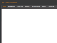 Tablet Screenshot of lynetteware.weebly.com