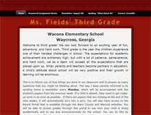 Tablet Screenshot of pfields.weebly.com