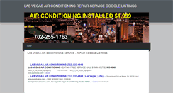 Desktop Screenshot of lasvegasairconditioningrepair.weebly.com