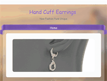 Tablet Screenshot of handcuffearrings.weebly.com
