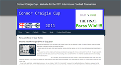 Desktop Screenshot of connorcraigiecup.weebly.com