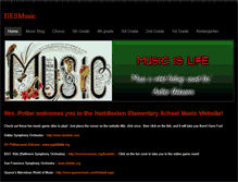 Tablet Screenshot of hespottermusic.weebly.com