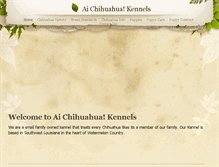 Tablet Screenshot of aichihuahua.weebly.com
