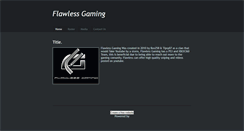 Desktop Screenshot of flawlessgaminguk.weebly.com