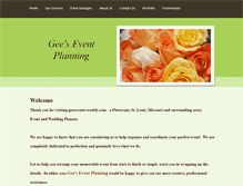 Tablet Screenshot of geesevents.weebly.com