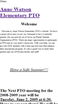 Mobile Screenshot of annewatsonpto.weebly.com