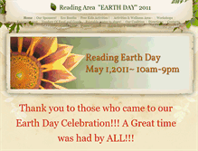 Tablet Screenshot of earthdayreadingpaarea.weebly.com