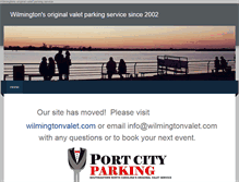 Tablet Screenshot of portcityparking.weebly.com