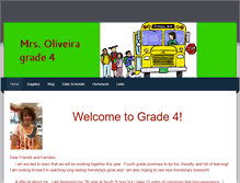 Tablet Screenshot of mrsdawnoliveira.weebly.com