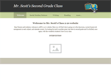 Tablet Screenshot of mrscottasfg.weebly.com