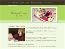 Tablet Screenshot of handmadetreasurebaskets.weebly.com