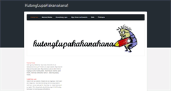 Desktop Screenshot of kutonglupakakanakana.weebly.com
