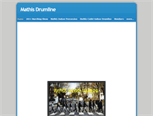 Tablet Screenshot of mathisdrumline50.weebly.com