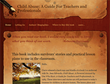 Tablet Screenshot of childabuseaguideforteachers.weebly.com