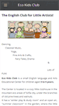 Mobile Screenshot of ecokidsclub.weebly.com