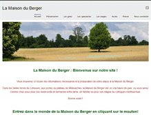 Tablet Screenshot of lamaisonduberger.weebly.com