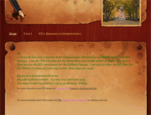 Tablet Screenshot of lindafeenstrascorner.weebly.com