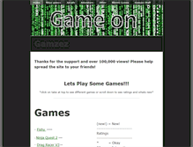 Tablet Screenshot of gamzez.weebly.com