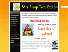 Tablet Screenshot of mrspsoptechexplore.weebly.com