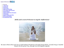 Tablet Screenshot of angelic-reflections.weebly.com