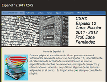 Tablet Screenshot of csrs2011espanol12.weebly.com