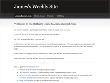 Tablet Screenshot of jamesbaquet.weebly.com