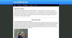 Desktop Screenshot of freegolfhelp.weebly.com