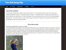 Tablet Screenshot of freegolfhelp.weebly.com