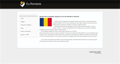 Desktop Screenshot of eu-romania.weebly.com