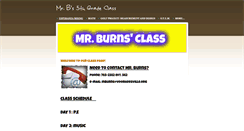 Desktop Screenshot of mrburnsclass.weebly.com