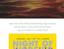 Tablet Screenshot of gtcworship.weebly.com