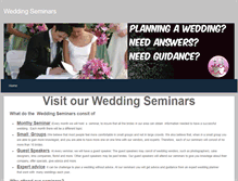 Tablet Screenshot of bridalseminars.weebly.com