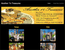 Tablet Screenshot of another1streasures.weebly.com