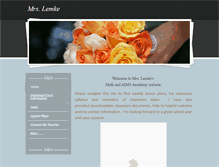 Tablet Screenshot of mjlemke.weebly.com